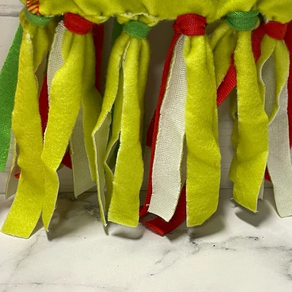 Grinch Fleece Tied Scarf - Picture 5 of 6